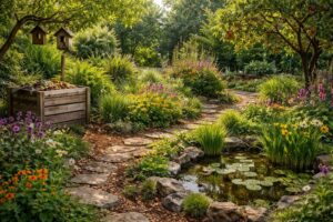 apprenez à créer un jardin écologique en utilisant des techniques respectueuses de l'environnement pour favoriser la biodiversité, économiser l'eau et cultiver des plantes naturelles.