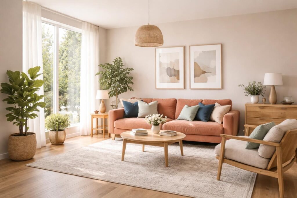 découvrez nos conseils pour choisir les couleurs idéales pour votre salon, afin de créer une ambiance chaleureuse et harmonieuse.