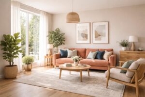 découvrez nos conseils pour choisir les couleurs idéales pour votre salon, afin de créer une ambiance chaleureuse et harmonieuse.