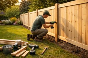 apprenez à installer une clôture de jardin facilement grâce à notre guide pratique étape par étape pour sécuriser et embellir votre espace extérieur.