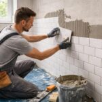 apprenez à poser du carrelage mural dans votre salle de bain grâce à notre guide pratique, étape par étape, pour un résultat professionnel et durable.