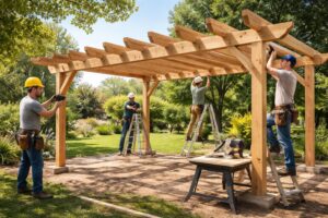 apprenez à construire une pergola étape par étape pour sublimer votre jardin et créer un espace ombragé et convivial.