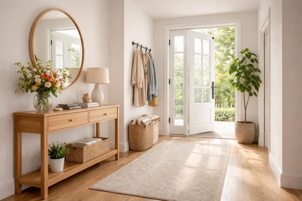 découvrez nos idées déco pour une entrée accueillante qui donnera une première impression chaleureuse et stylée à votre intérieur.