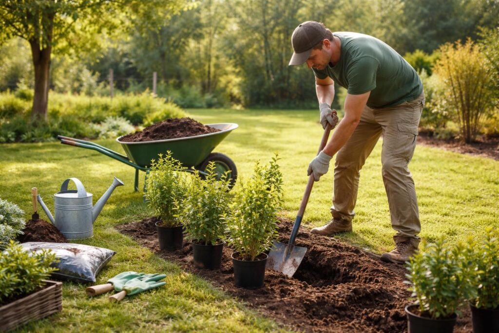 apprenez comment planter une haie facilement et efficacement pour embellir votre jardin tout en protégeant votre intimité.