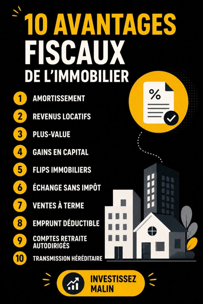 Propriétaire examinant des documents fiscaux avec une calculatrice, symbolisant les avantages fiscaux de l'immobilier.