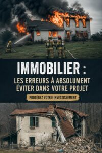 Un couple discutant des erreurs à éviter dans un projet immobilier