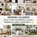 Maison bien mise en scène avec une décoration accueillante pour attirer les acheteurs.