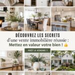 Maison bien mise en scène avec une décoration accueillante pour attirer les acheteurs.