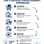 Un investisseur examinant une propriété pour appliquer la stratégie BRRRR.
