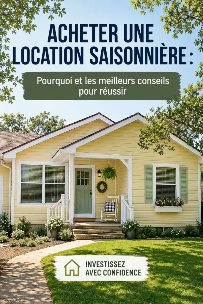 Une belle maison de vacances en bord de mer, idéale pour la location saisonnière.