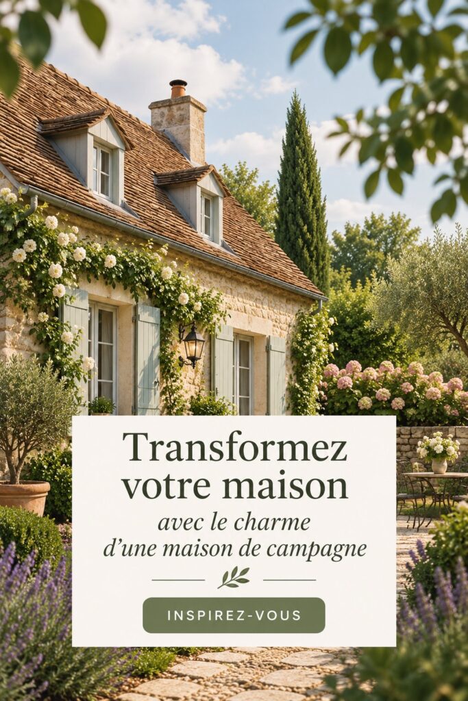 Intérieur cosy inspiré du style cottage français