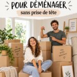 Check-list pour dém déménagement préparée sur une table