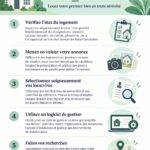 Un propriétaire bailleur examine un contrat de location avec des locataires potentiels.