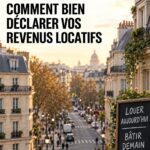 Un agent immobilier expliquant comment déclarer les revenus locatifs à un propriétaire.