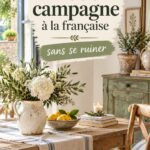 Intérieur décoré avec des éléments champêtres à petit budget