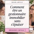 Gestionnaire immobilier travaillant sur son ordinateur, concentré et détendu.