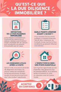 Un agent immobilier examine des documents de due diligence pour une propriété.