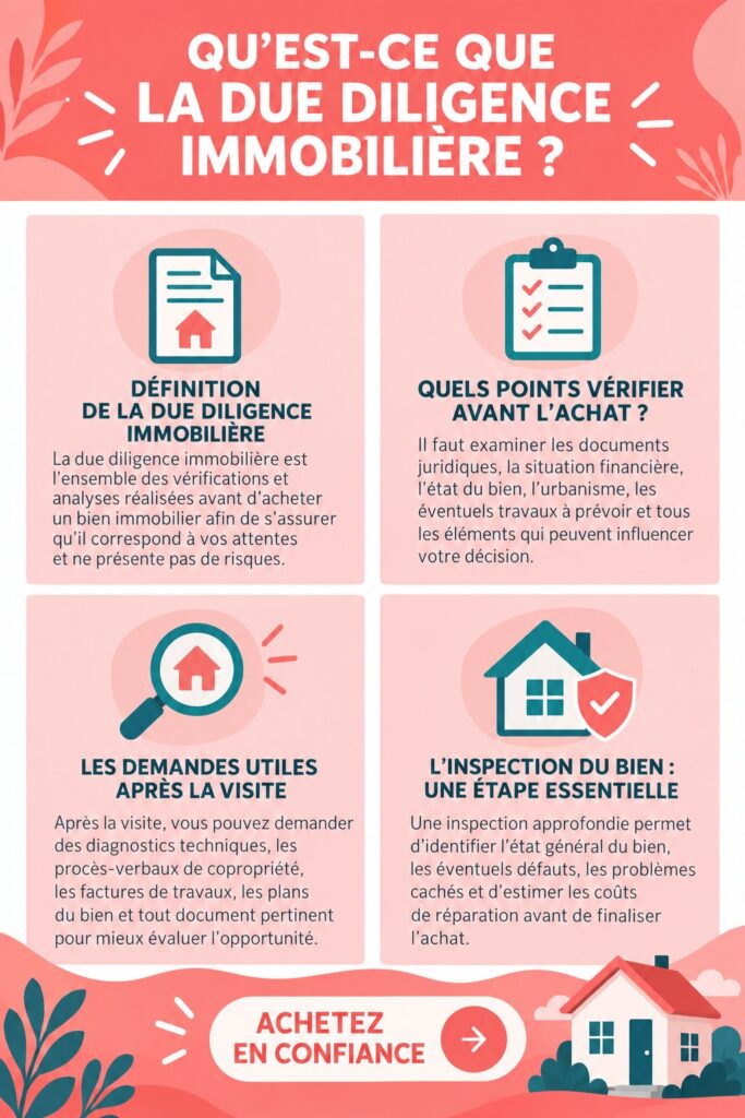 Un agent immobilier examine des documents de due diligence pour une propriété.