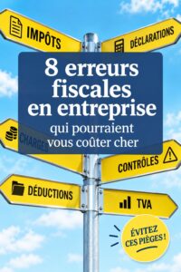 Personne expliquant les erreurs fiscales à éviter en entreprise, mise en avant de conseils financiers.