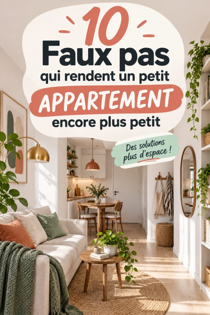 Petit appartement optimal avec un aménagement spacieux et lumineux