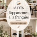 Petits appartements français bien décorés avec style