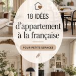 Petits appartements français bien décorés avec style