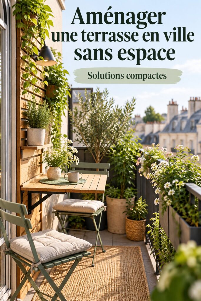 Vue de l'Inner City Terrace, illustrant un design urbain moderne et des espaces verts intégrés.