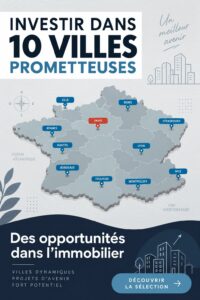 Vue d'une ville prometteuse pour l'investissement immobilier en 2023.
