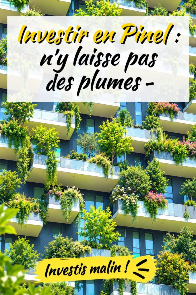 Une illustration représentant l'investissement en Pinel et ses avantages