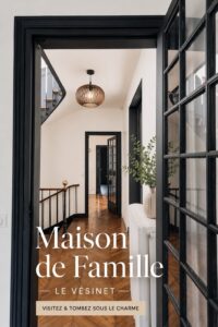 Maison de Famille au Vésinet avec jardin spacieux