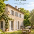 Maison de ferme traditionnelle en France avec jardin verdoyant