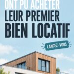 Un jeune couple discutant de leur projet d'achat d'un bien locatif.