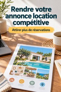 Une belle maison de vacances lumineuse avec une piscine