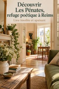 Vue extérieure des Pénates, un lieu poétique à Reims