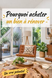 Un couple examine un bien immobilier à rénover, discutant des possibilités de transformation.