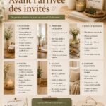 Salon accueillant préparé pour des invités