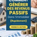 Un graphique illustratif sur les revenus passifs immobiliers