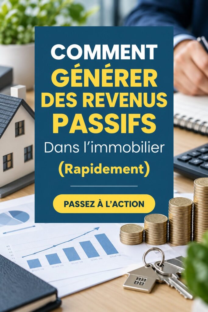 Un graphique illustratif sur les revenus passifs immobiliers