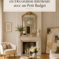Intérieur avec style parisien : décor élégant et chic.