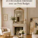 Intérieur avec style parisien : décor élégant et chic.