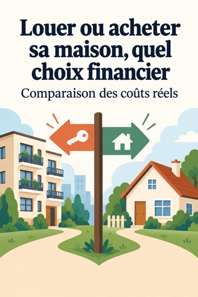 Un couple discutant des options entre louer et acheter une maison à la table.