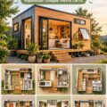 Idées d'aménagement pour tiny houses fonctionnelles avec des designs astucieux