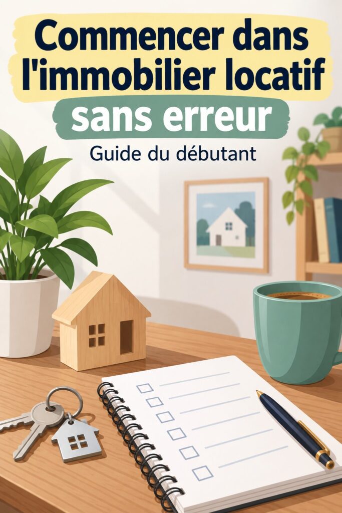 Concept d'investissement immobilier locatif avec des clés