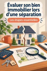 Une femme consultante avec un expert immobilier pour évaluer une propriété lors d'un divorce.