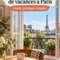 Appartement chaleureux à Paris, prêt pour un séjour touristique