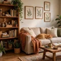 style Nidflux naturel salon chaleureux matériaux durables